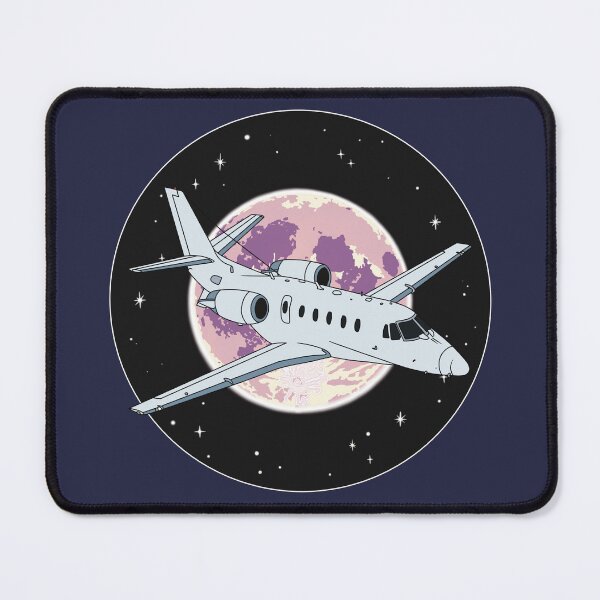Item preview, Cessna Citation Jet Flying at Night Aviation Design designed and sold by skye-studio.