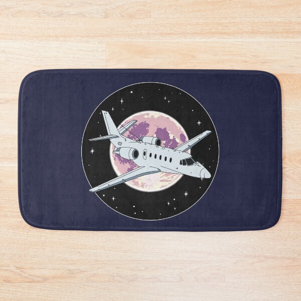 Item preview, Cessna Citation Jet Flying at Night Aviation Design designed and sold by skye-studio.