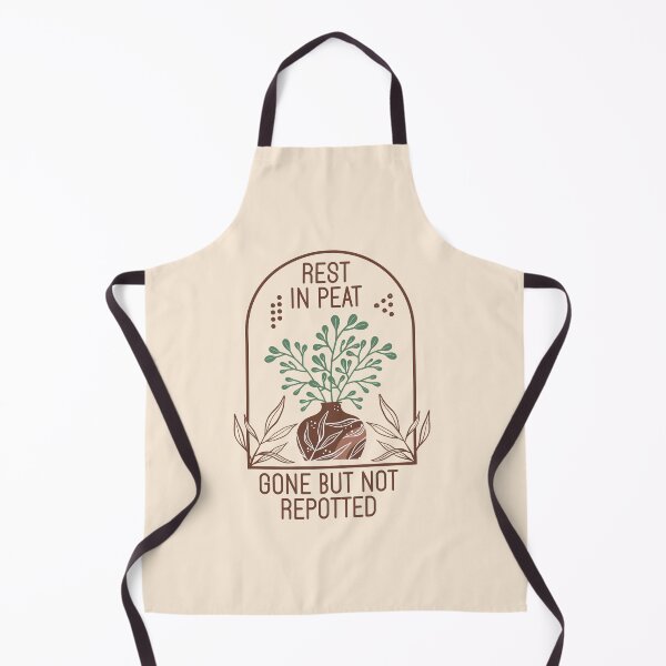 Item preview, Rest In Peat Gone But Not Repotted - Funny Boho Houseplant Art designed and sold by the-Z3nith.
