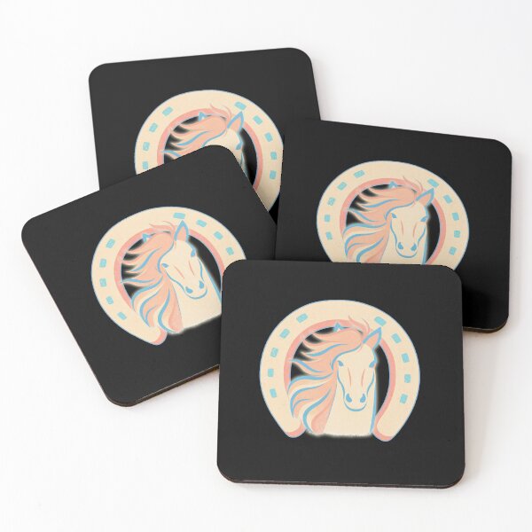 Item preview, Vintage Retro Horse and Horseshoe Emblem  designed and sold by SunandShade.