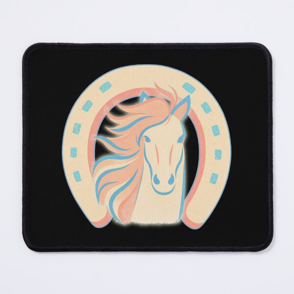 Item preview, Vintage Retro Horse and Horseshoe Emblem designed and sold by SunandShade.