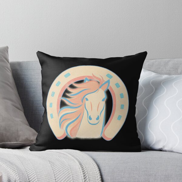 Item preview, Vintage Retro Horse and Horseshoe Emblem  designed and sold by SunandShade.