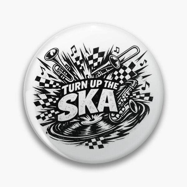 Item preview, Turn Up The Ska two designed and sold by RudeBeatCo.