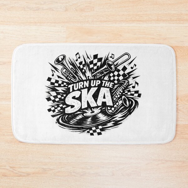 Item preview, Turn Up The Ska two designed and sold by RudeBeatCo.