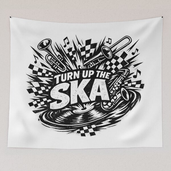 Item preview, Turn Up The Ska two designed and sold by RudeBeatCo.