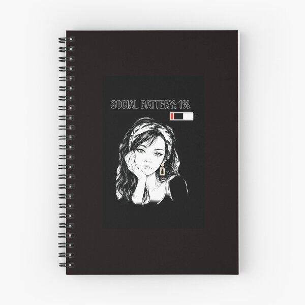 Item preview, Social Battery 1% – Introvert Mood designed and sold by Sztyep88.