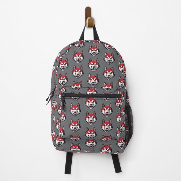 Item preview, Husky Huskies - Red - Mascot // School Spirit College Team Cheer designed and sold by Aubergine Designs.