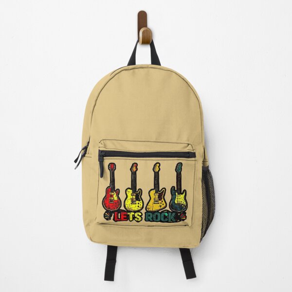 Item preview, Let's Rock | Vintage Design 4 Electric Rock Guitars designed and sold by AstronautMerch.