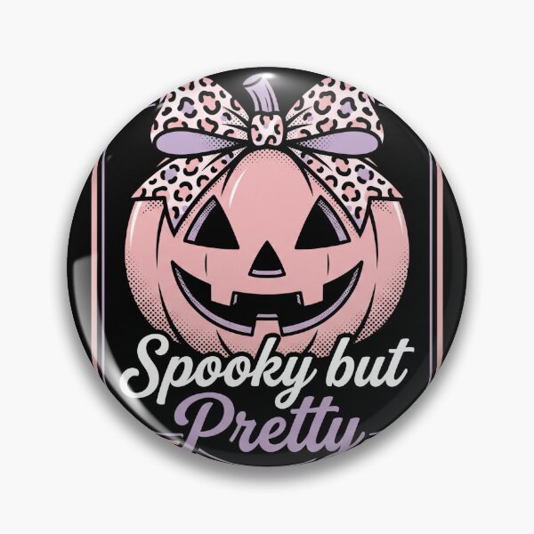 Item preview, Spooky But Pretty Pink Pumpkin Leopard Bow Halloween designed and sold by TeNovaStudio.