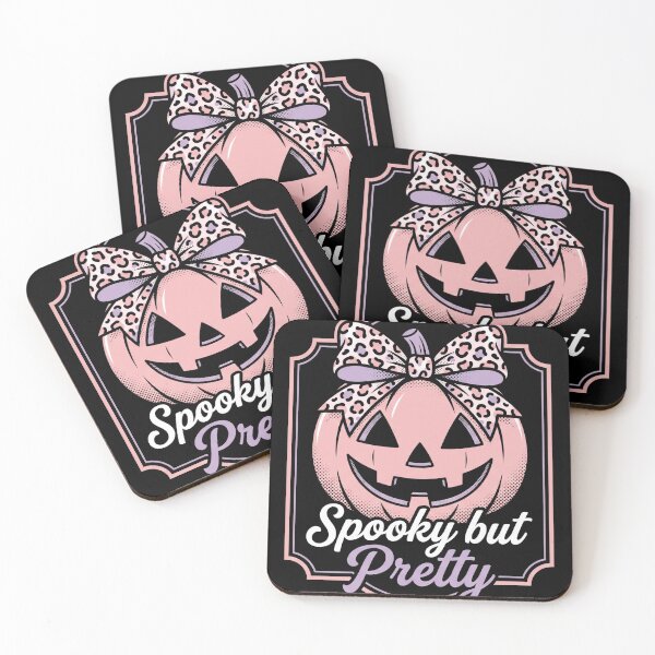 Item preview, Spooky But Pretty Pink Pumpkin Leopard Bow Halloween designed and sold by TeNovaStudio.