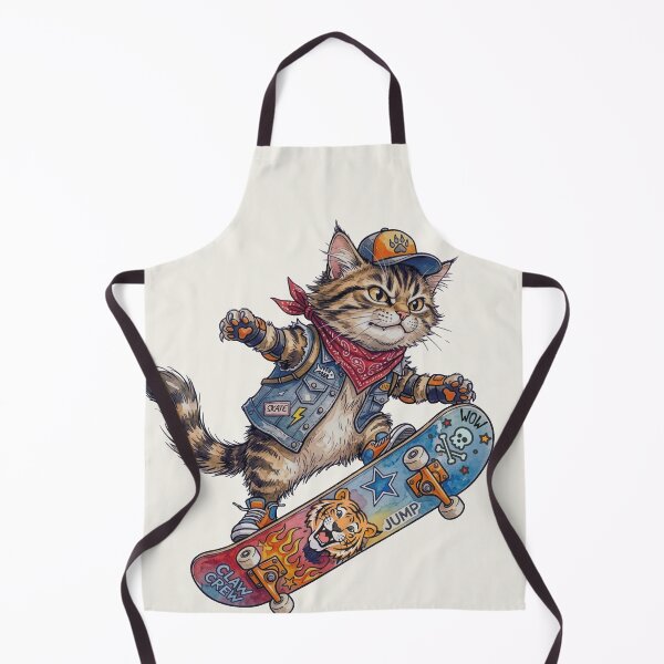 Item preview, 90s Retro Skater Cat Claw Crew Streetwear designed and sold by chriswo-design.
