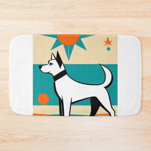 Item preview, Art - Nordic Breed Dog, Retro Aesthetic of the 1950s designed and sold by World-Pets.