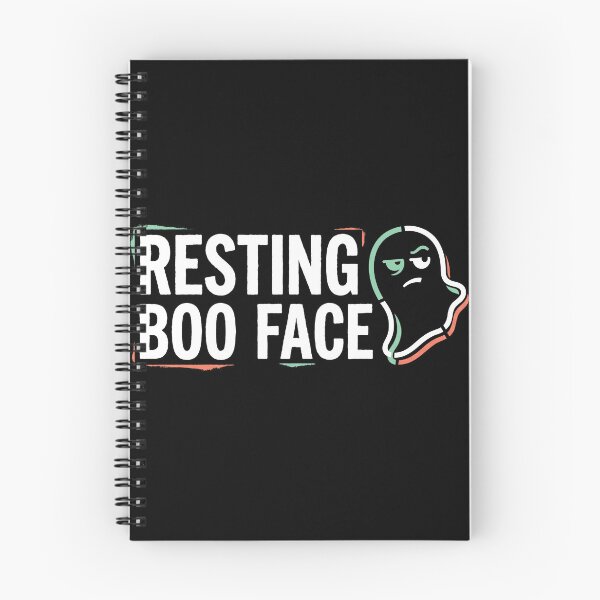 Item preview, Resting Boo Face Funny Ghost Sarcastic Halloween designed and sold by TeNovaStudio.