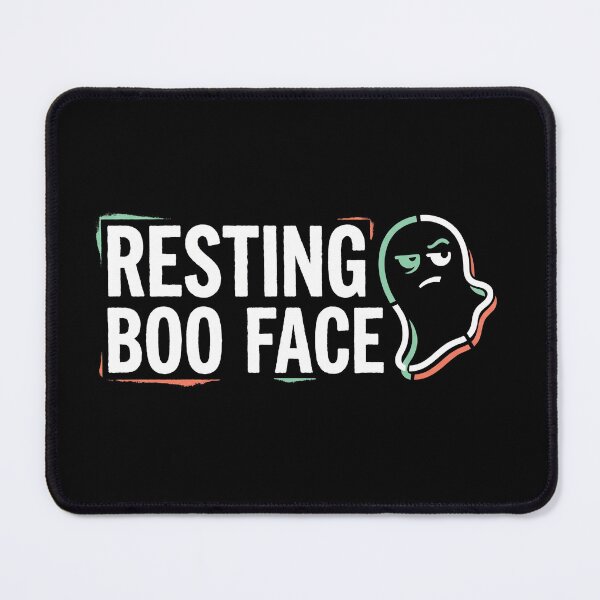 Item preview, Resting Boo Face Funny Ghost Sarcastic Halloween designed and sold by TeNovaStudio.