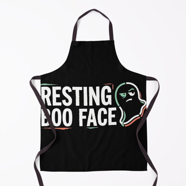 Item preview, Resting Boo Face Funny Ghost Sarcastic Halloween designed and sold by TeNovaStudio.