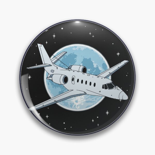 Item preview, Cessna Citation Jet Flying at Night Aviation Design designed and sold by skye-studio.