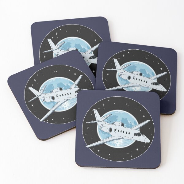 Item preview, Cessna Citation Jet Flying at Night Aviation Design designed and sold by skye-studio.