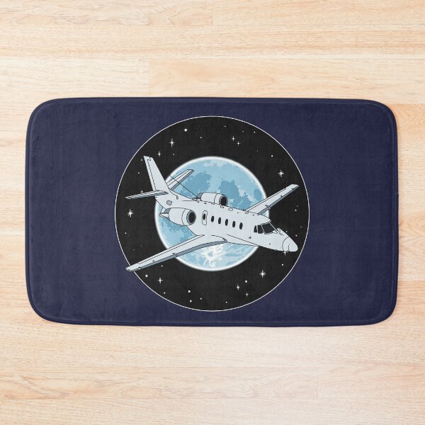 Item preview, Cessna Citation Jet Flying at Night Aviation Design designed and sold by skye-studio.