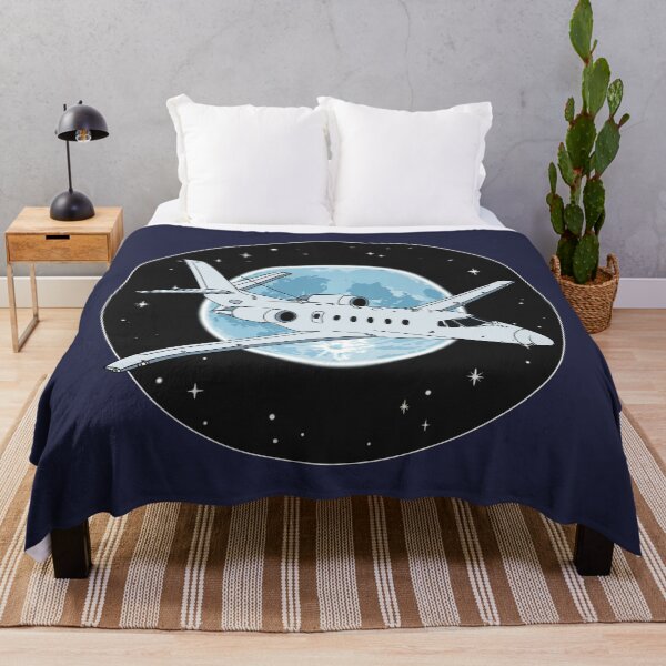 Item preview, Cessna Citation Jet Flying at Night Aviation Design designed and sold by skye-studio.