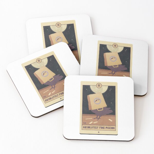 Item preview, Absolutely Fine Pigeon Sarcastic Tarot Card 03 designed and sold by Absolutely Fine Pigeon.