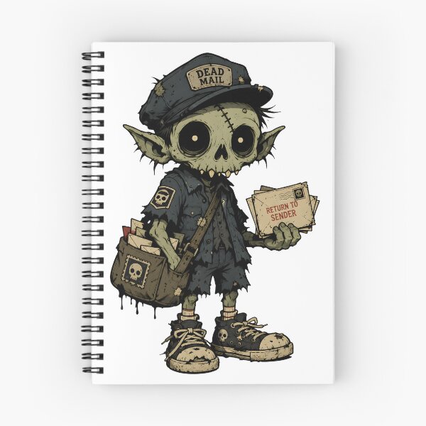Item preview, Zombie Mail Carrier designed and sold by Weasel Graphix.
