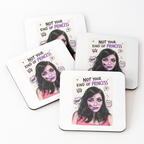 Item preview, Not Your Kind of Princess – Girl Power Pop Art designed and sold by Sztyep88.