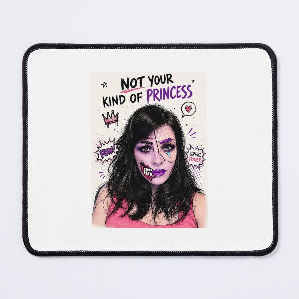 Item preview, Not Your Kind of Princess – Girl Power Pop Art designed and sold by Sztyep88.