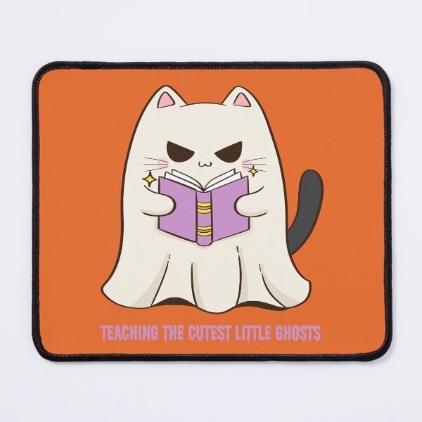 Item preview, Teaching The Cutest Little Ghosts Cute Kawaii Ghost Cat Teacher designed and sold by Hey Golden Fly.