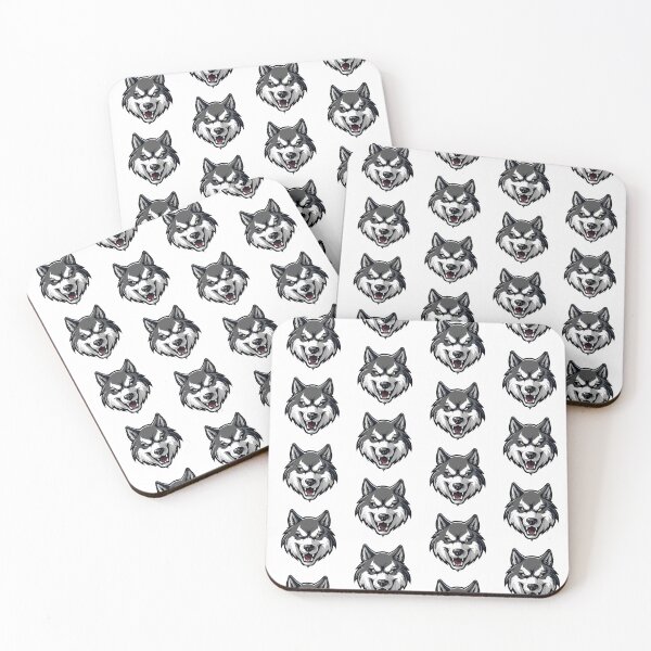 Item preview, Husky Huskies  -  Gray - Mascot // School Spirit College Team Cheer designed and sold by Aubergine Designs.
