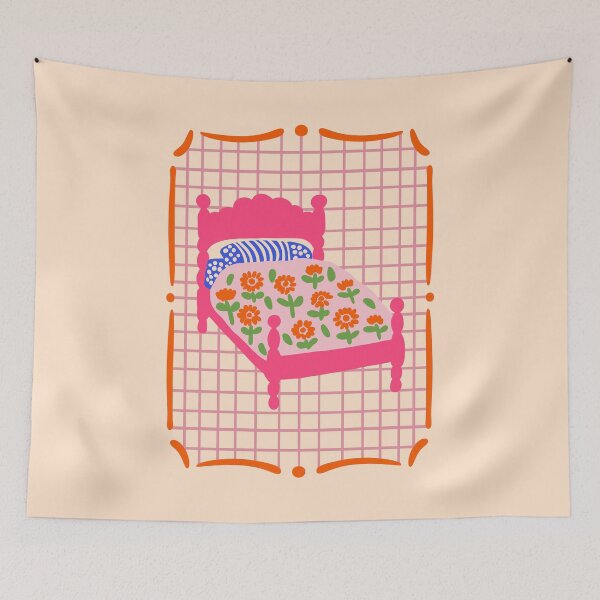 Item preview, Floral Above Bed Art designed and sold by oneofthesedayys.