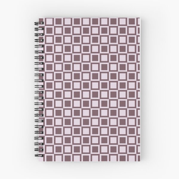 Item preview, Geometric Brown Purple Square Pattern – Modern Minimal Abstract Design designed and sold by NNhu.