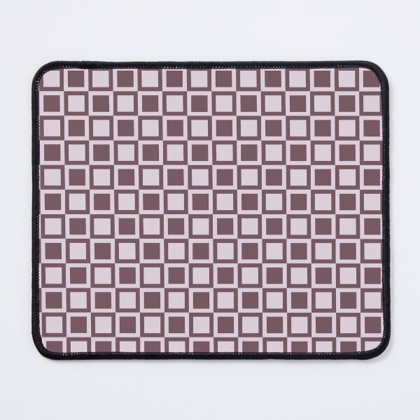 Item preview, Geometric Brown Purple Square Pattern – Modern Minimal Abstract Design designed and sold by NNhu.