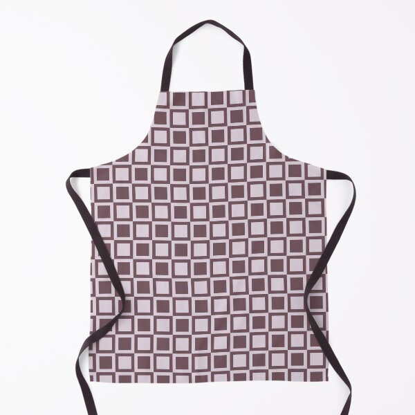 Item preview, Geometric Brown Purple Square Pattern – Modern Minimal Abstract Design designed and sold by NNhu.