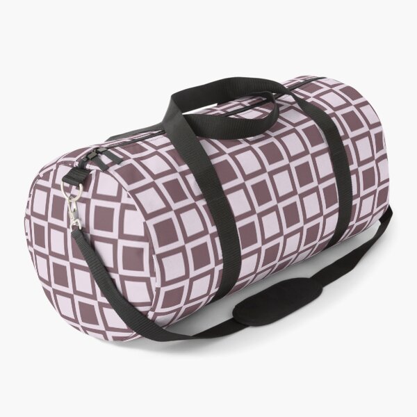 Item preview, Geometric Brown Purple Square Pattern – Modern Minimal Abstract Design designed and sold by NNhu.