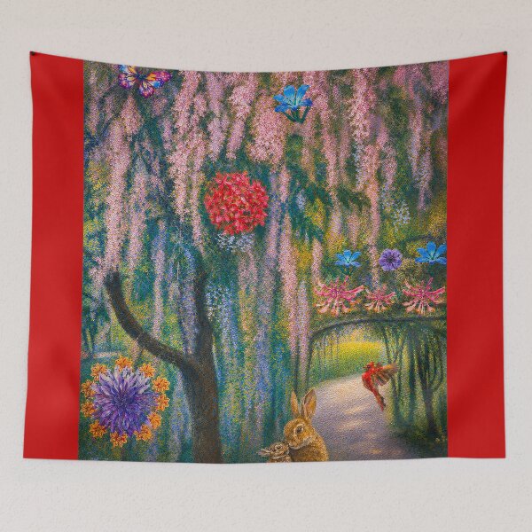 Item preview, “FLOWERING IN THE VINES” designed and sold by RiverDeeDesigns.