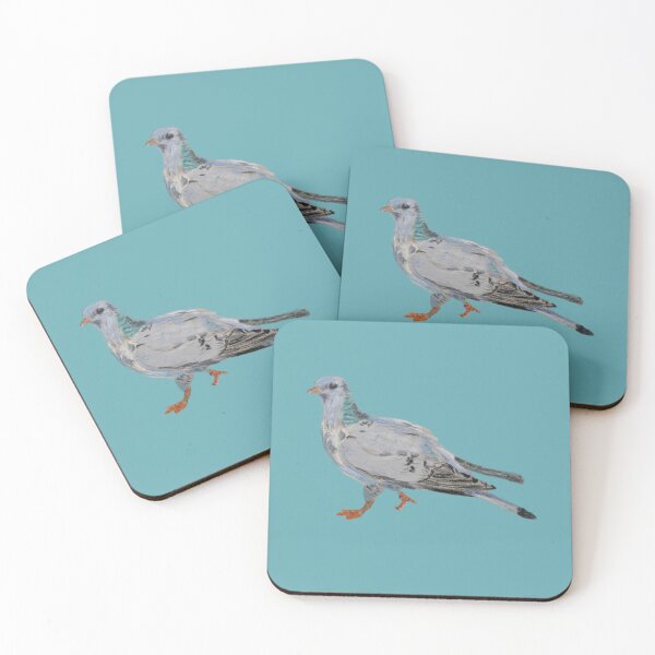 Item preview, Feral Pigeon: Oil Pastels designed and sold by Charlotte's Shop of Bird Stuff.