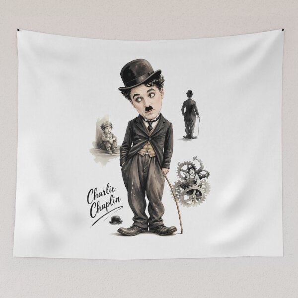 Item preview, Charlie Chaplin designed and sold by Sarcastic designs.