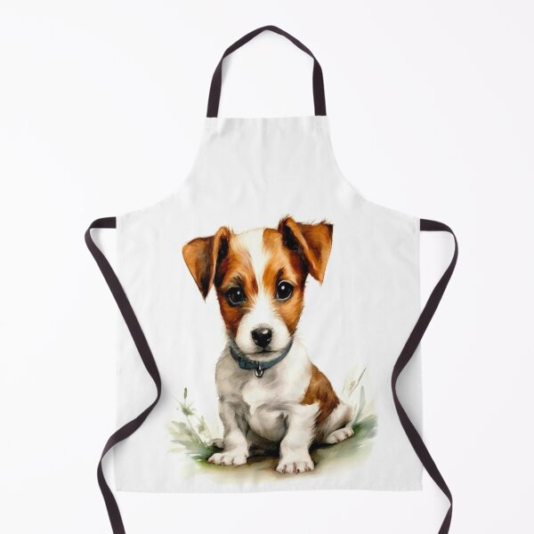 Item preview, Adorable cachorro de Jack Russell Terrier en acuarela designed and sold by iPrintPaws.