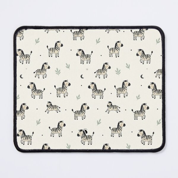 Item preview, Kawaii Zebra Seamless Pattern Design for Kids designed and sold by ashenlocs.