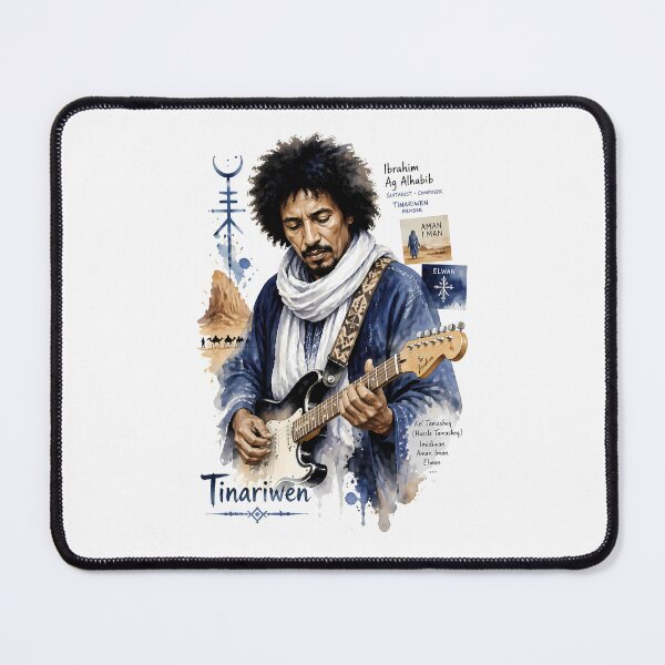 Item preview, Tinariwen - Ibrahim Ag Alhabib designed and sold by Sarcastic designs.