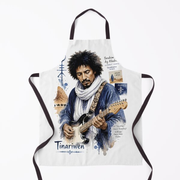 Artikelvorschau, Tinariwen - Ibrahim Ag Alhabib entworfen und verkauft von Sarcastic designs.
