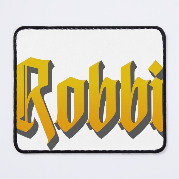 Item preview, Robbie text designed and sold by Sticktle.