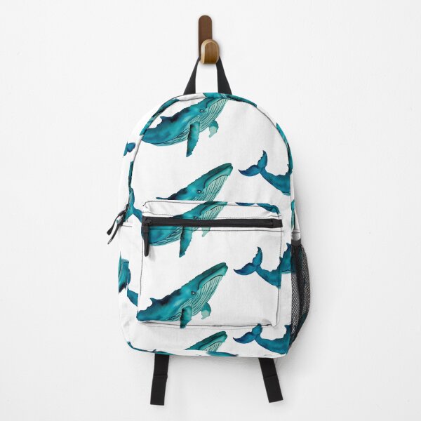 Item preview, Humpback Whale Art - Free As The Sea Watercolor designed and sold by estudiopacifico.