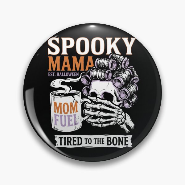 Artikelvorschau, Gruselige Mama, todmüde Skelett-Kaffee Halloween entworfen und verkauft von TeNovaStudio.