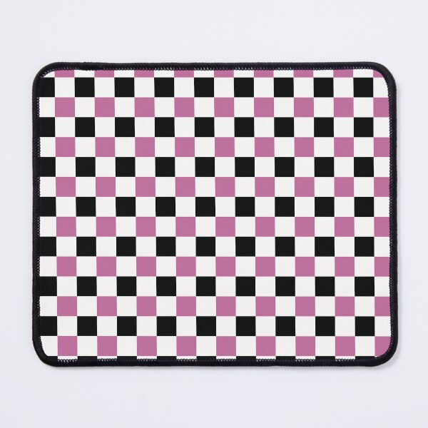 Item preview, Black and Pink Checkered Pattern designed and sold by Daydreaming by Jenny.