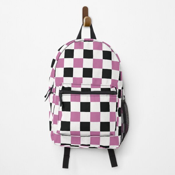 Item preview, Black and Pink Checkered Pattern designed and sold by Daydreaming by Jenny.