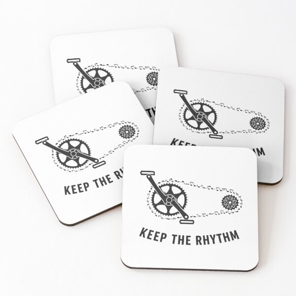 Item preview, Keep the Rhythm | Musical Bicycle Chain Minimalist designed and sold by QuietSpark.