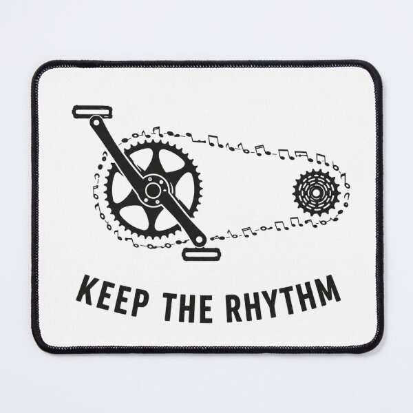 Item preview, Keep the Rhythm | Musical Bicycle Chain Minimalist designed and sold by QuietSpark.