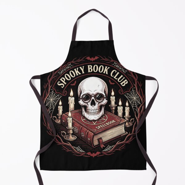 Item preview, Spooky Book Club Skull Spellbook Candles Halloween designed and sold by TeNovaStudio.