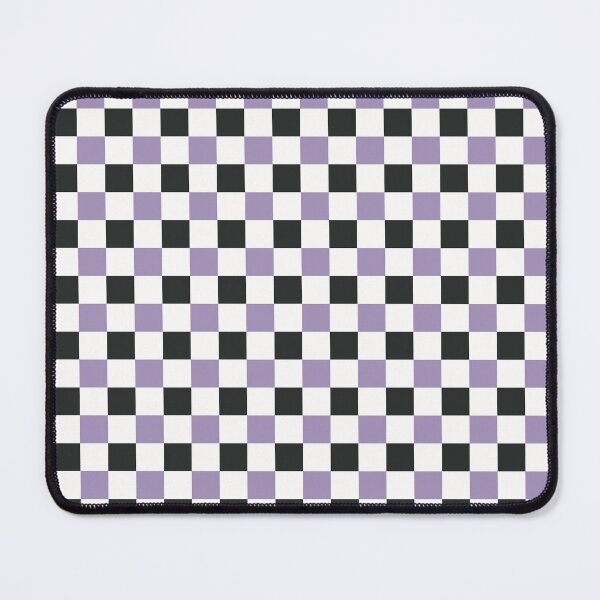 Item preview, Lilac and Black Checkered Pattern designed and sold by Daydreaming by Jenny.
